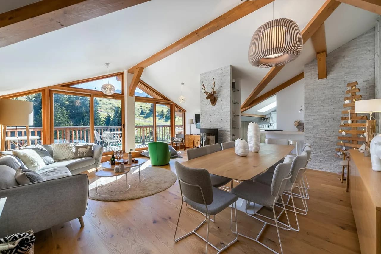 Bright and Modern Penthouse in Courchevel photo 2