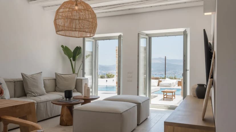 Antiparos Luxury Villa With Garden Terrace