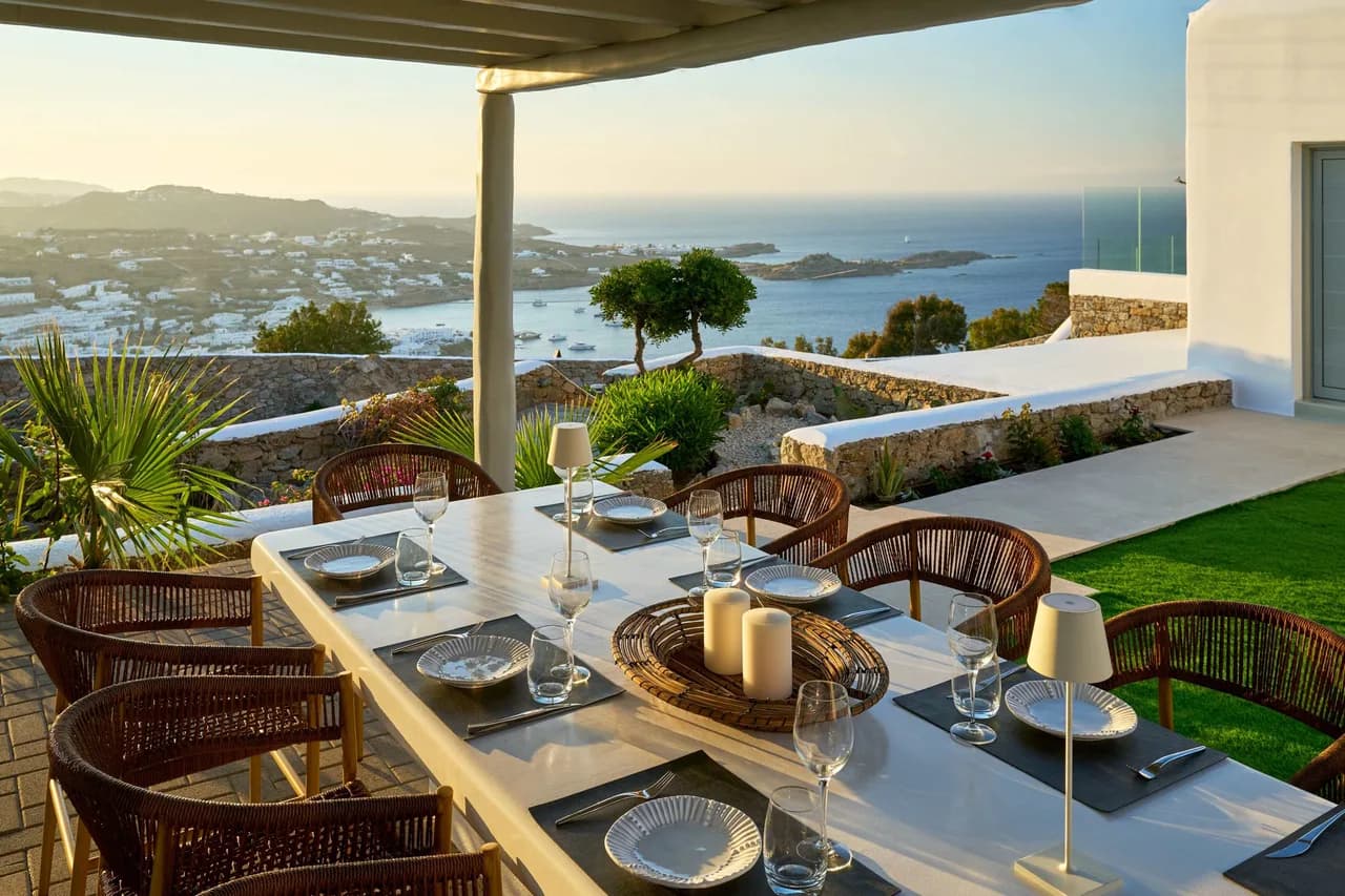 Ruhiger Mykonos-Rückzugsort mit Erstaunlichem Blick, Foto 4