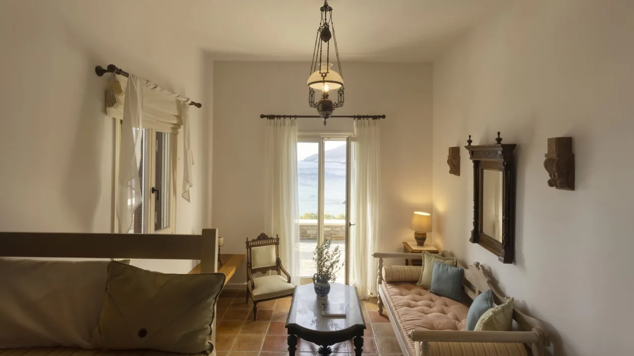 Casa de Playa Estilosa en Andros - Sueños en la Veranda, foto 4