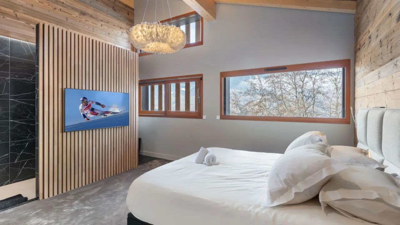 Impresionante chalet cerca del pueblo de Megève con piscina, foto 3
