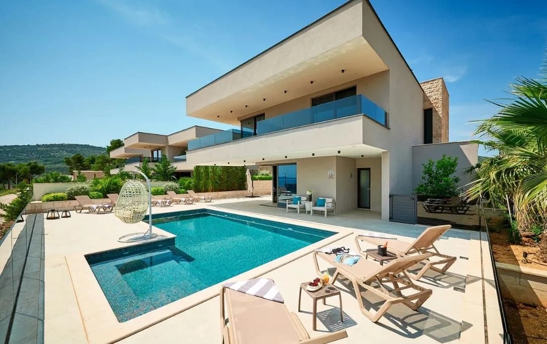 Wunderschöne Villa in der Nähe der Marina von Trogir