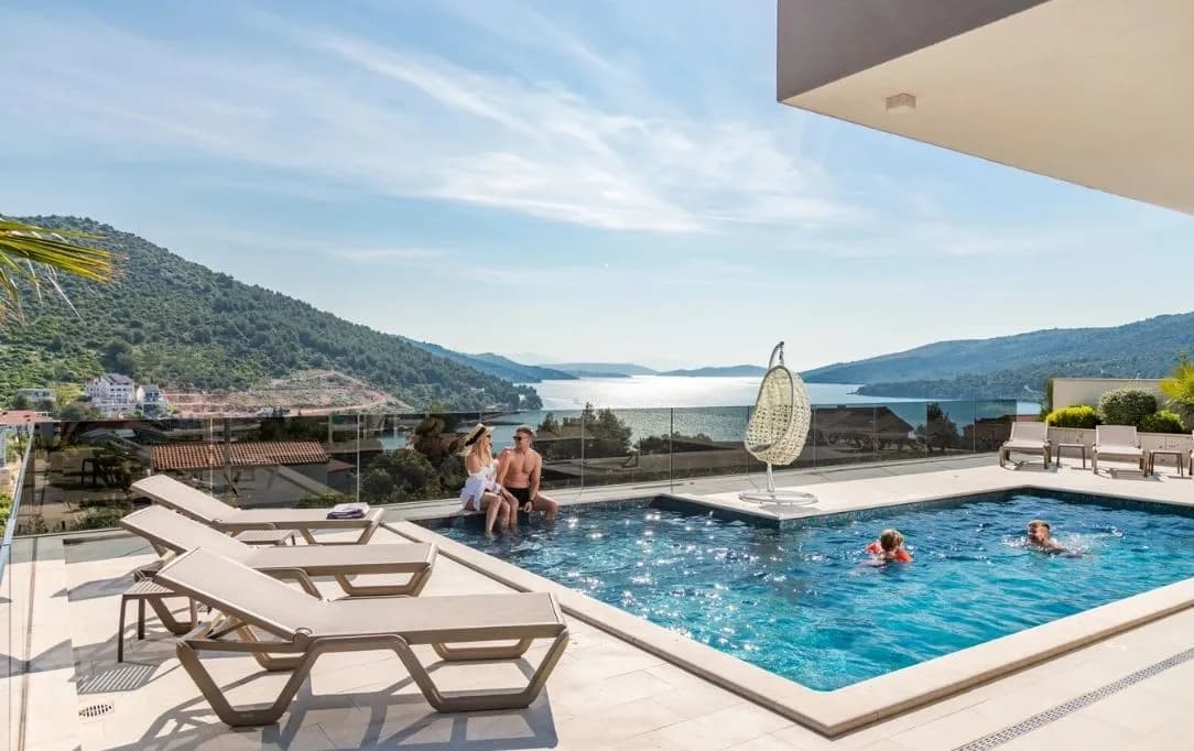 Wunderschöne Villa in der Nähe der Marina von Trogir, Foto 4