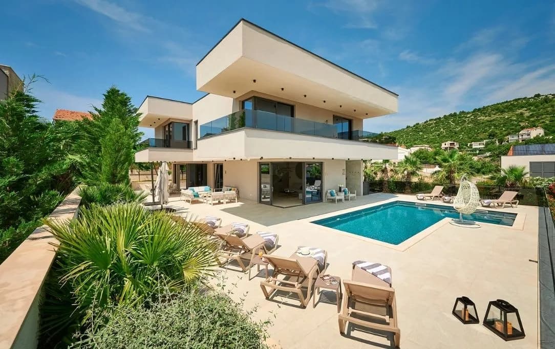 Wunderschöne Villa in der Nähe der Marina von Trogir, Foto 5
