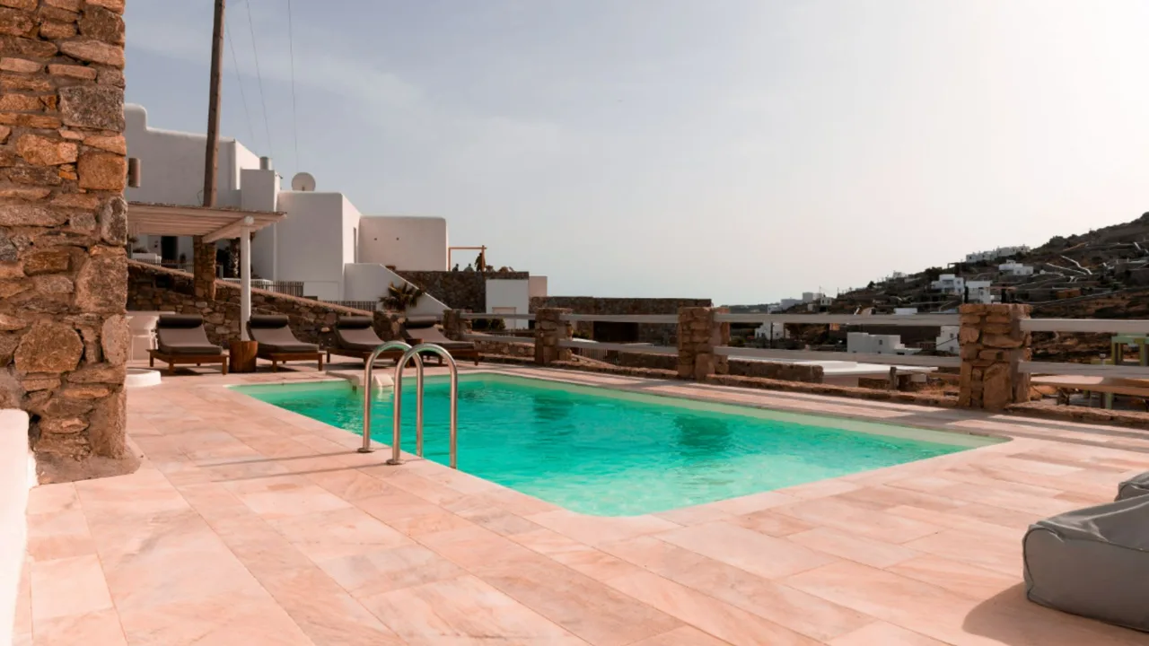 Ruhiger mediterraner Rückzugsort mit Pool, Foto 4
