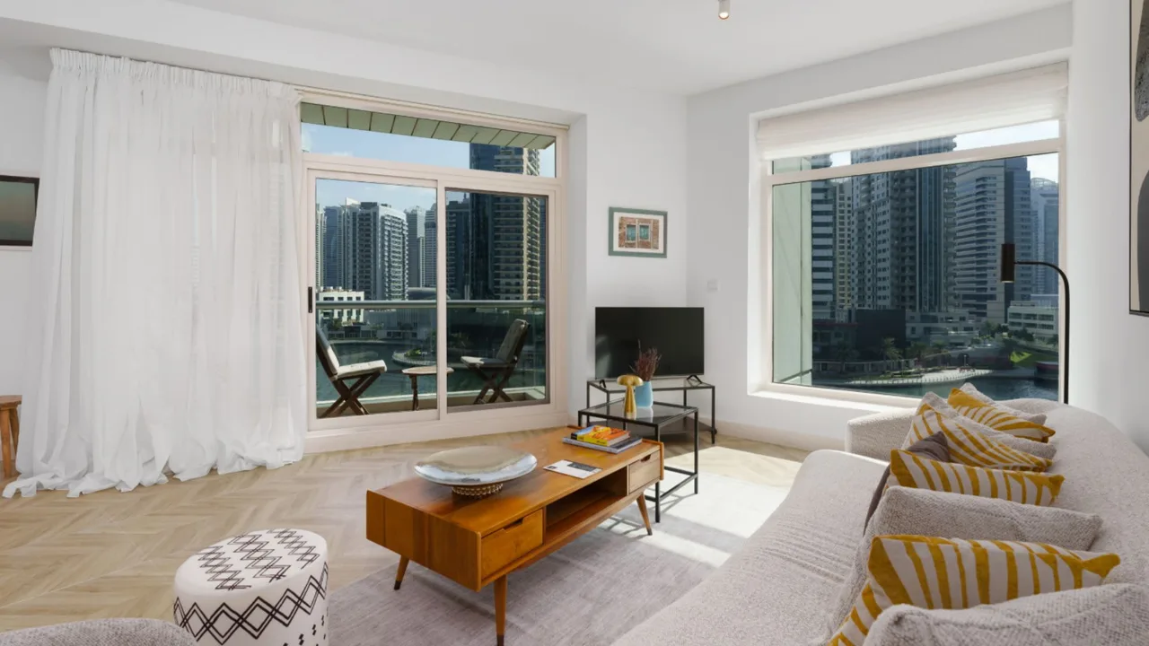 Apartamento de lujo en la marina con balcón, foto 2
