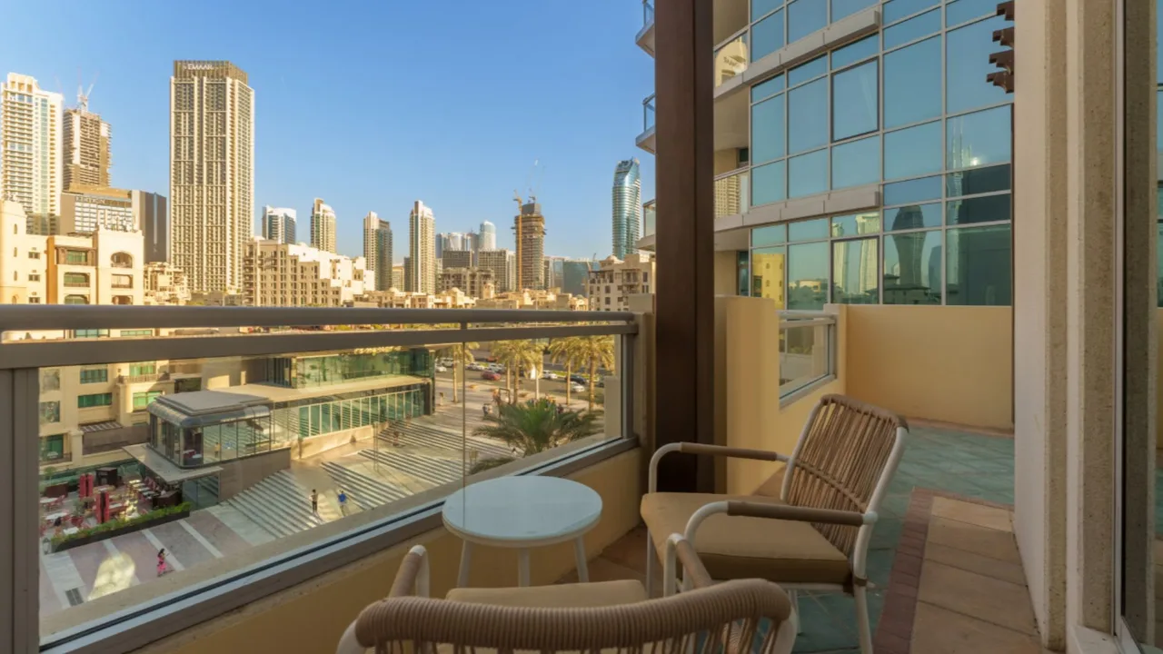 Panoramawohnung mit Burj Khalifa Blick, Foto 3