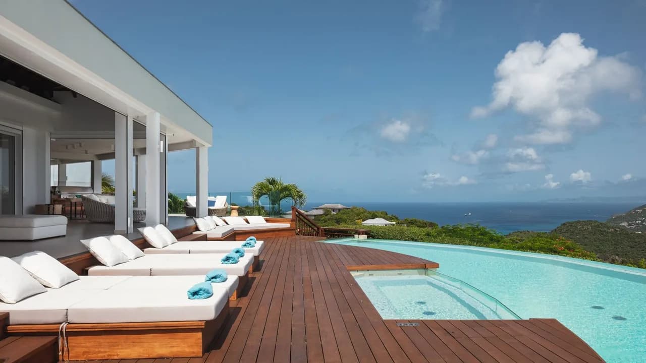 Bright Villa With Panoramic Ocean Terrace photo 5