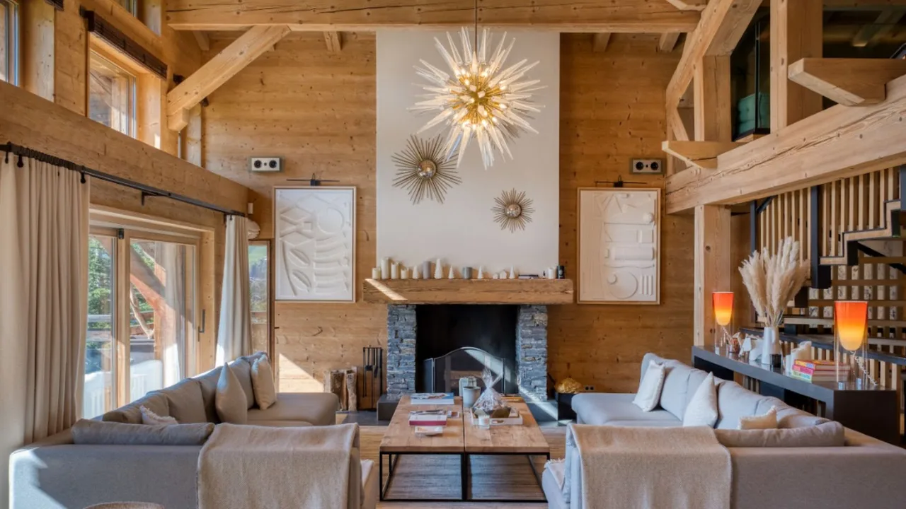 Serene Megève Retreat With Private Jacuzzi, photo 2