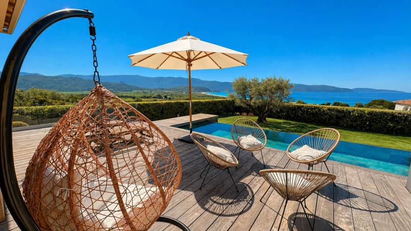 Beach Access Villa in Corsica