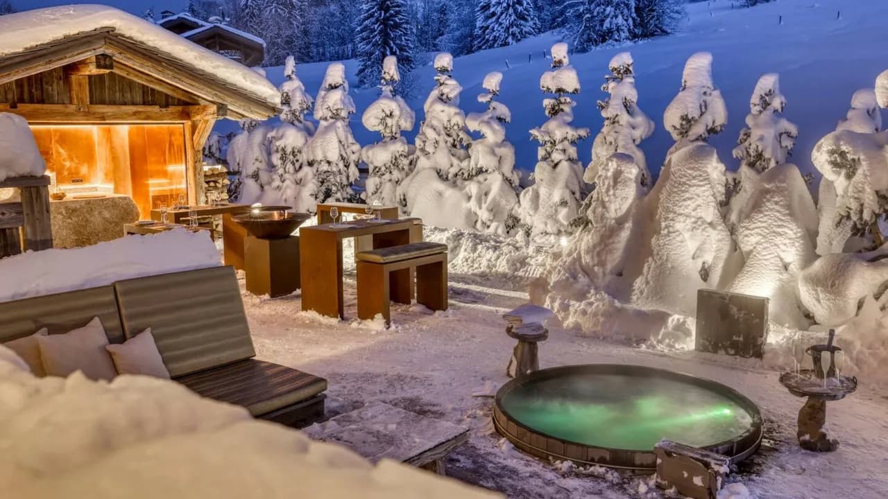 Escapada Montañosa Aislada en Megève, foto 3