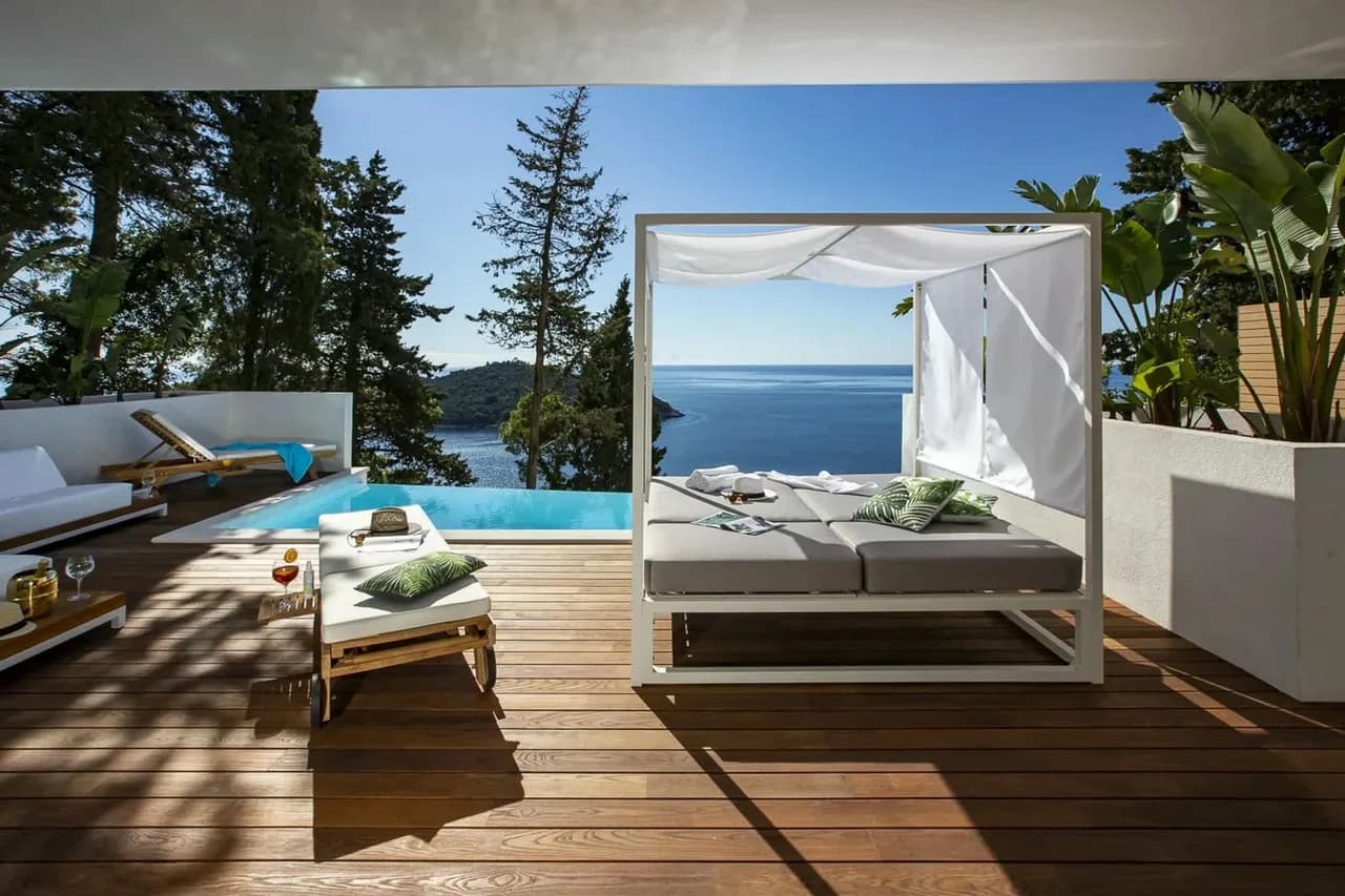 Luxuriöse Villa in Dubrovnik mit malerischem Blick