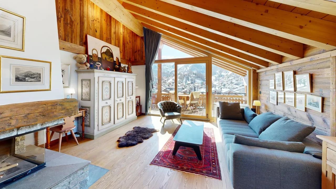 Chic Apartment mit spektakulärem Bergblick in Zermatt, Foto 2