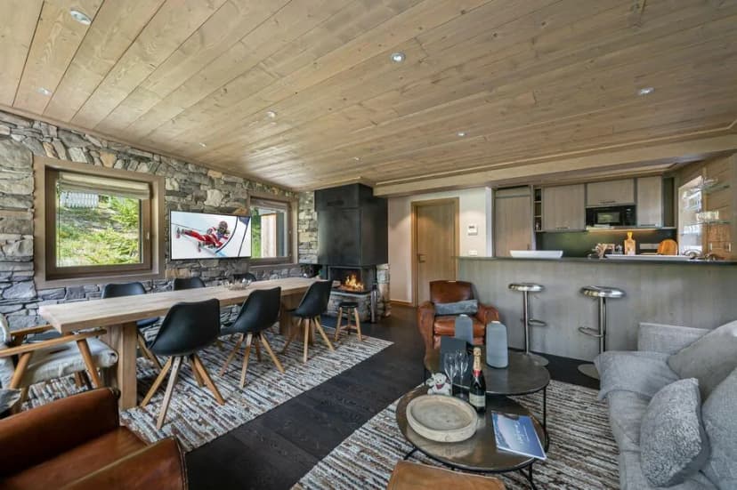 Refined Courchevel Chalet With Private Cinema
