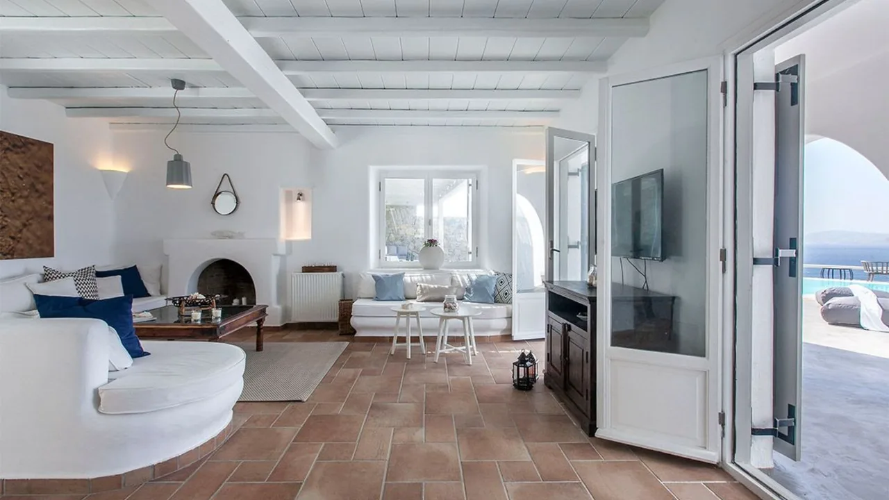 Villa Éblouissante Près du Port de Mykonos, photo 2