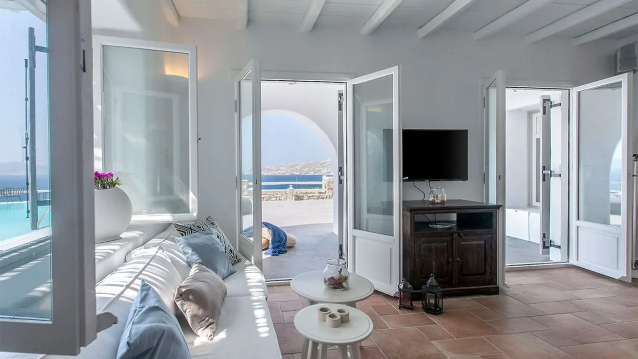 Villa Éblouissante Près du Port de Mykonos, photo 5