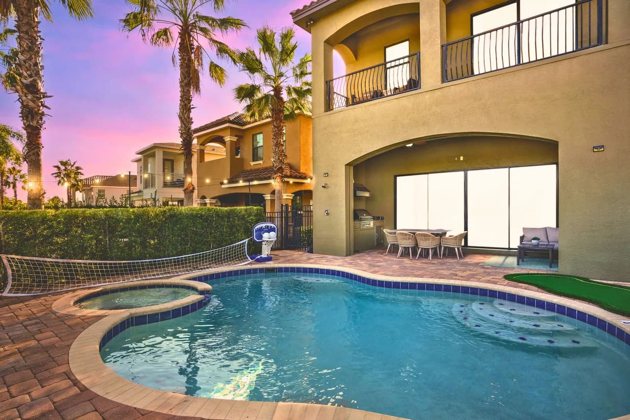 Golf Course View Family Villa in Florida, Foto 3