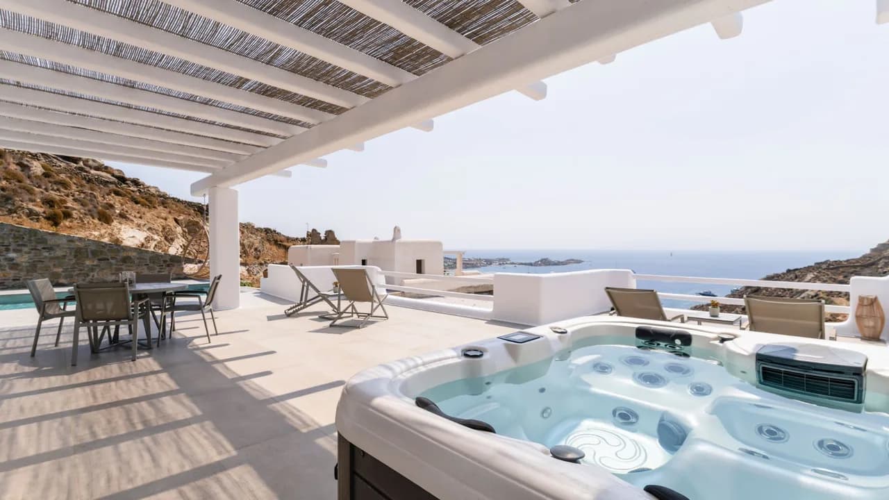 Modernes Mykonos-Komplex mit Jacuzzis, Foto 4