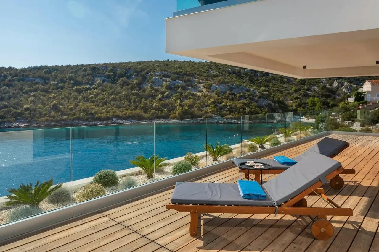 Villa Moderne Avec Vues sur la Mer et le Coucher de Soleil, photo 4