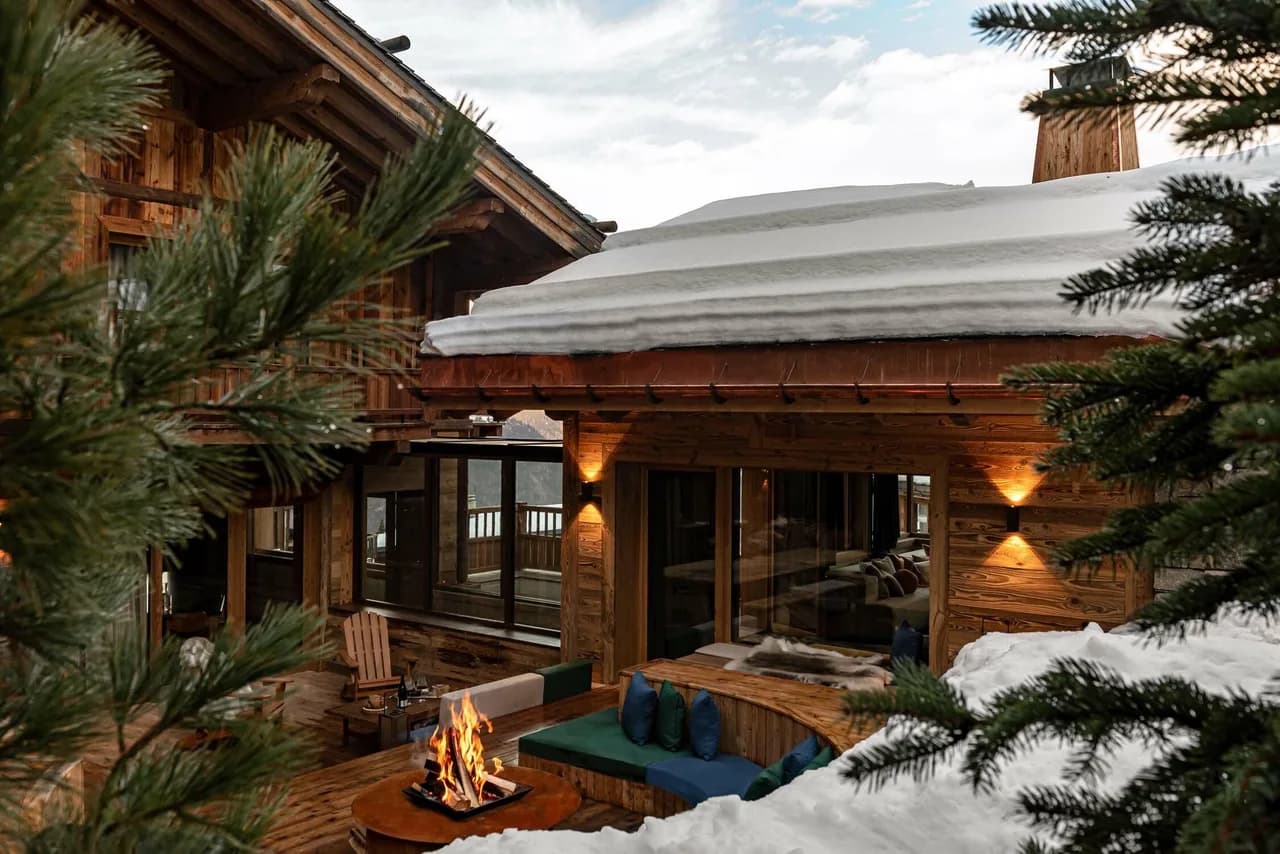 Retiro Escénico en Chalet con Piscina Infinita