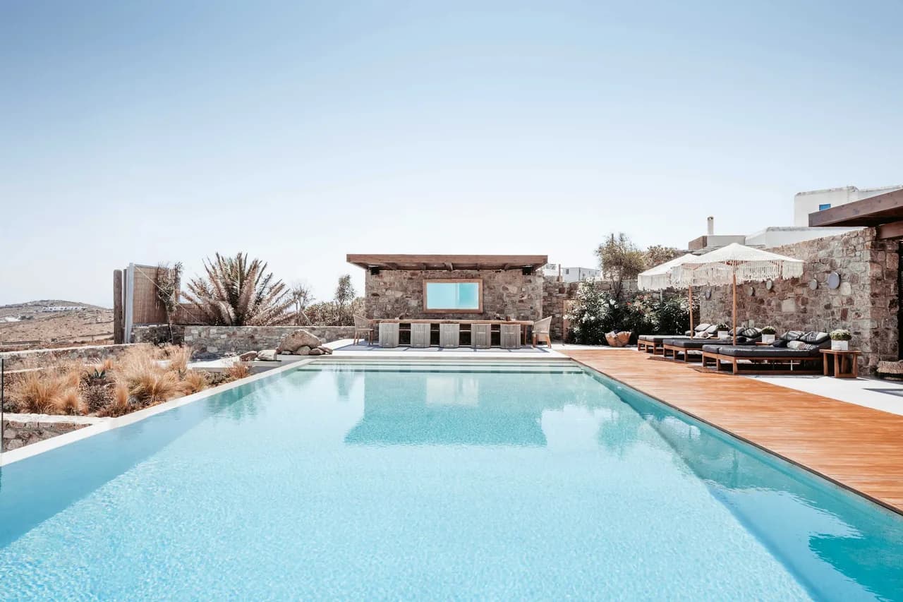 Elegante Mykonos-Villa mit Meerblick, Foto 5
