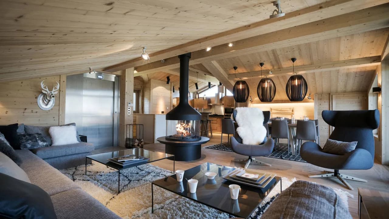 Escapada de 5 Habitaciones en Courchevel con Vistas