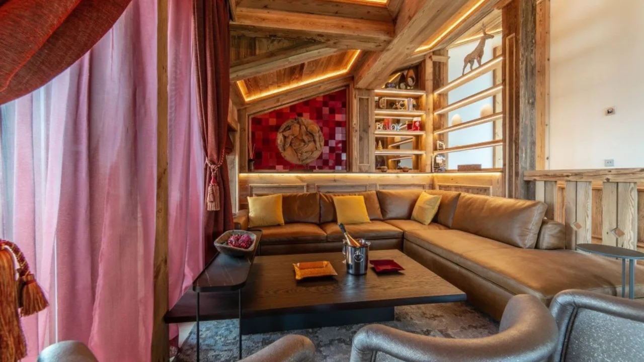 Chalet de Lujo en Courchevel con Jacuzzi