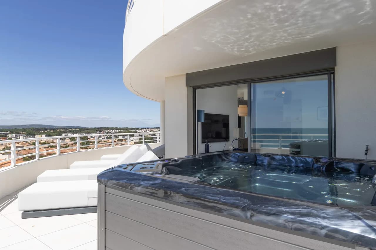 Beachfront Duplex w/ Private Spa & Sea Views photo 2