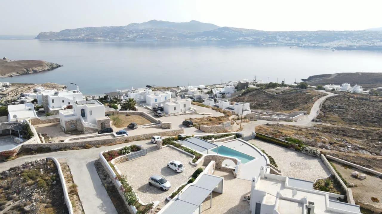 Elegantes Anwesen über Mykonos Stadt, Foto 5