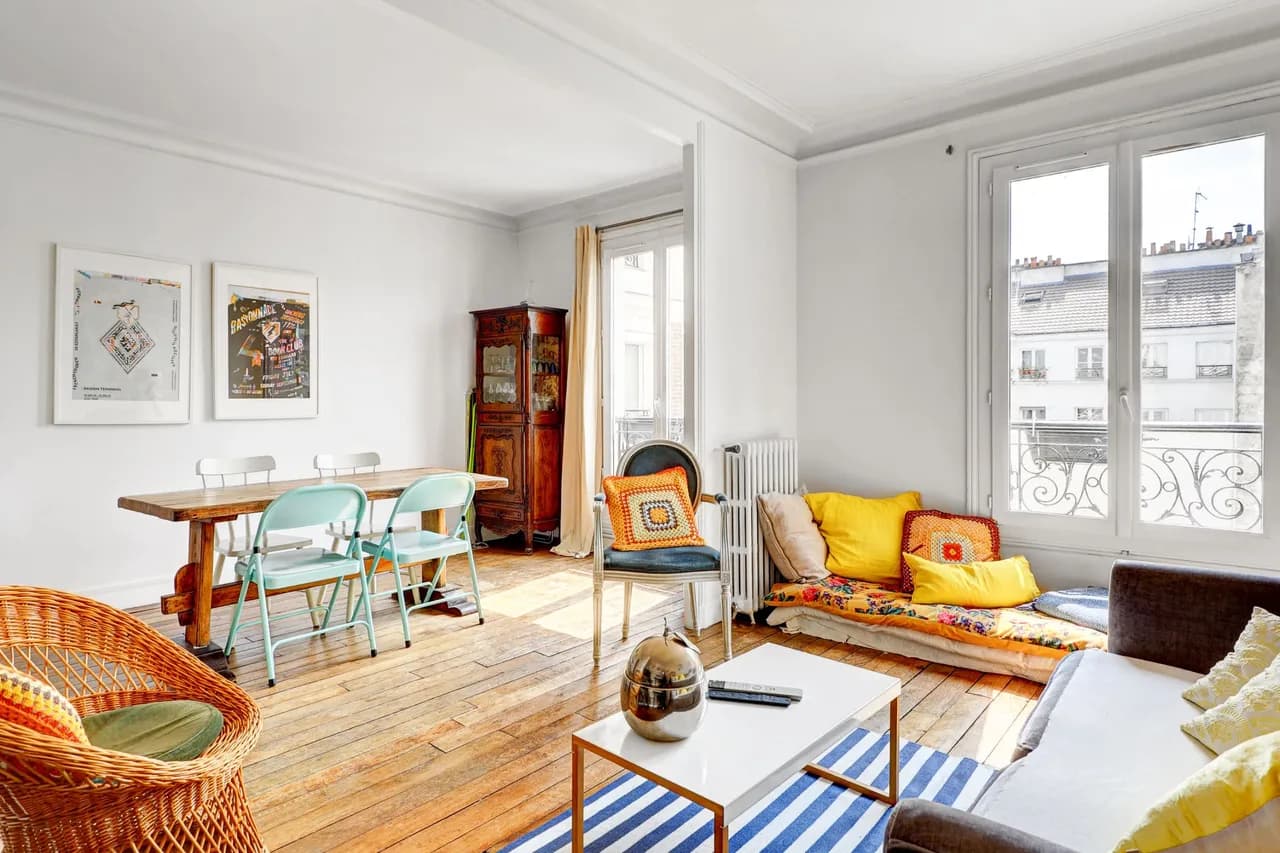 Modern One Bedroom Apartment in Paris, Foto 2