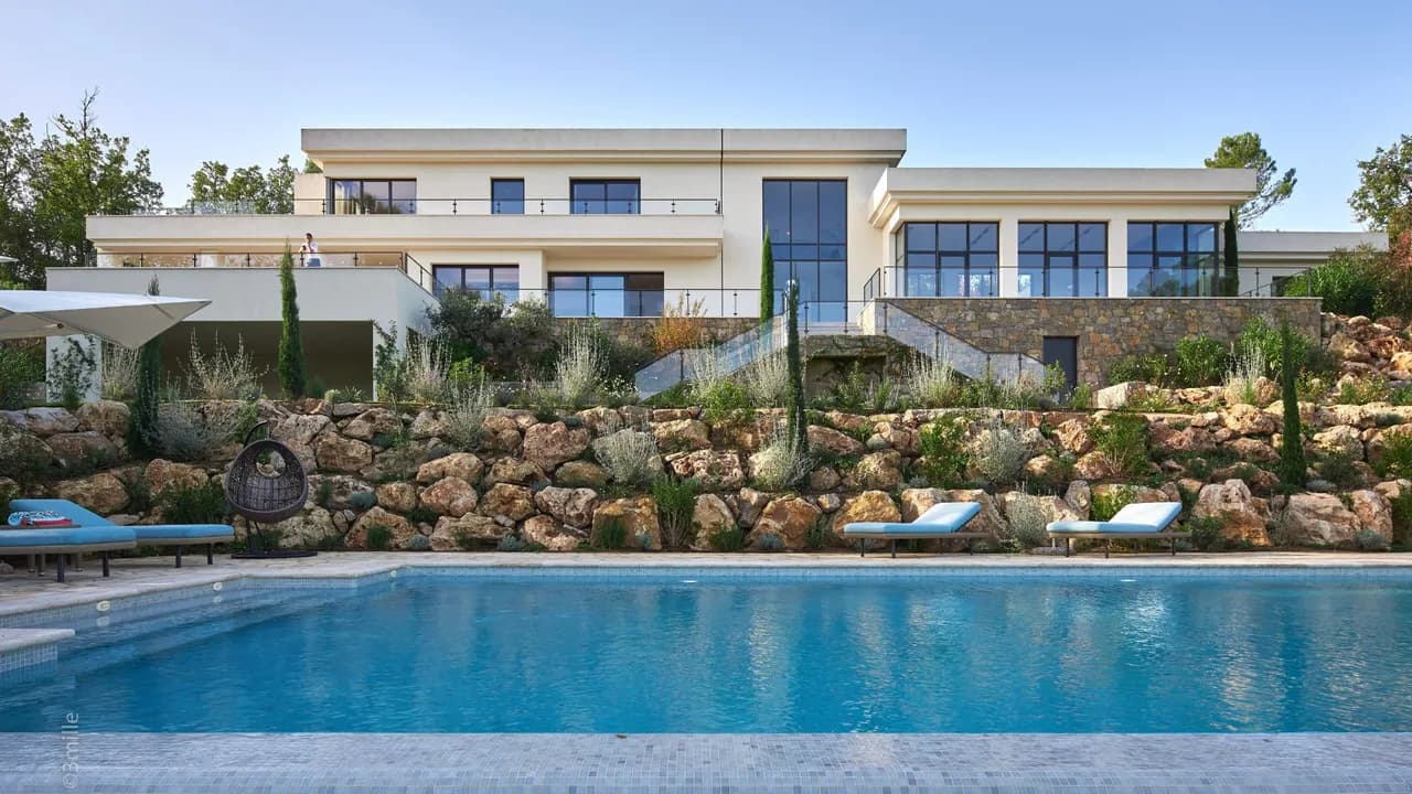 Villa contemporánea en las colinas de Tourrettes, foto 4
