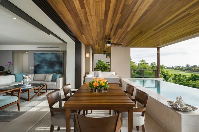 Oceanfront Three Bedroom Villa in Marietas