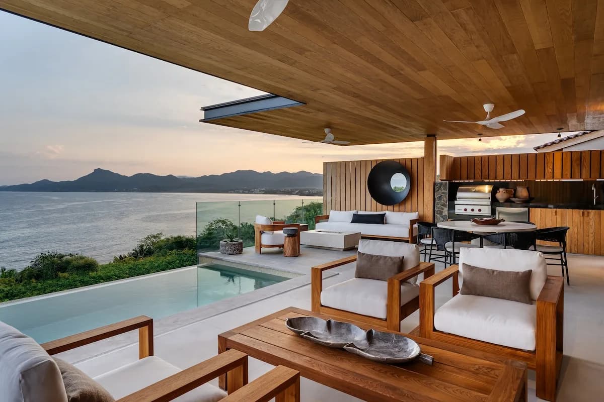 Ocean View Four Bedroom Villa in Punta Mita