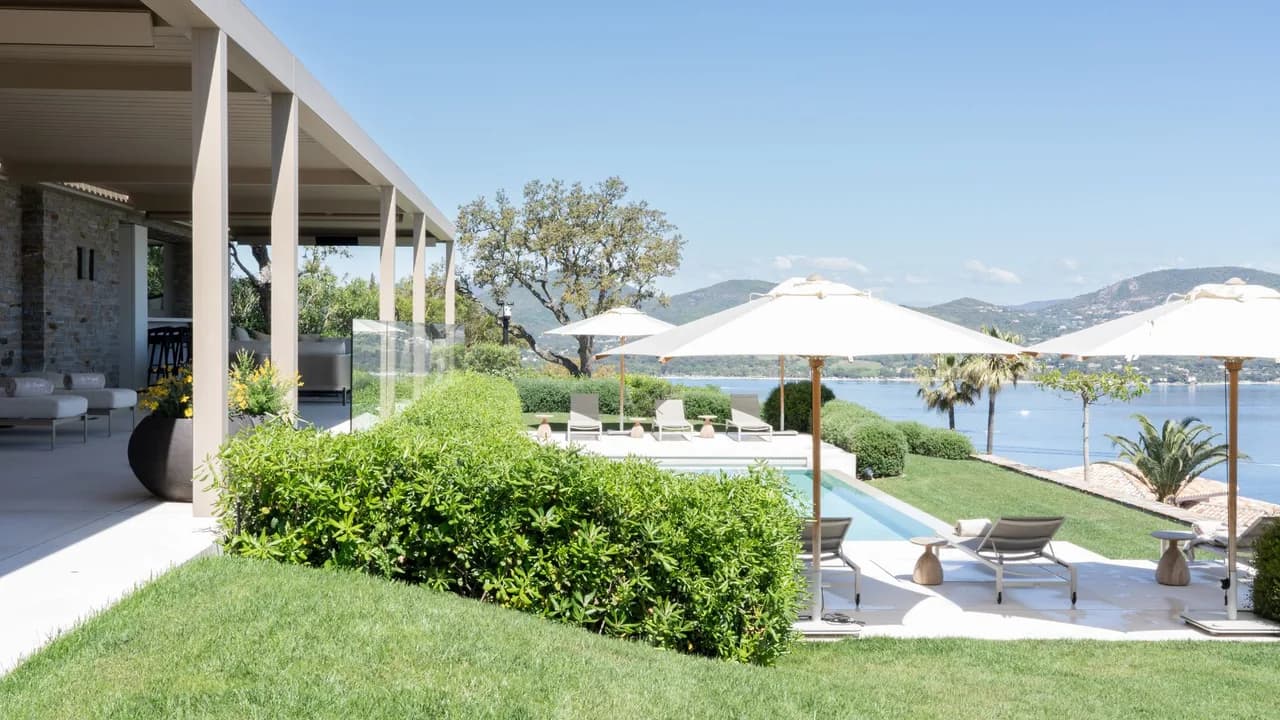 Panoramavilla mit Blick auf Saint-Tropez