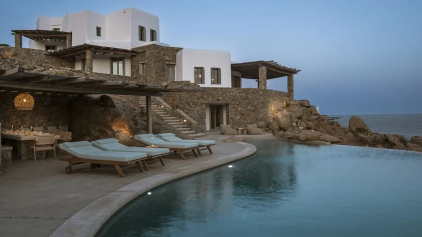 Minimalist Luxury On Mykonos Coast