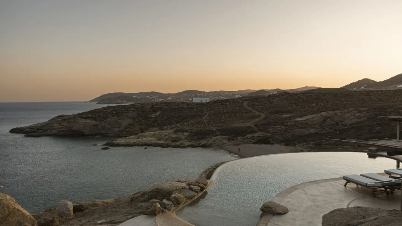 Minimalistischer Luxus an der Küste von Mykonos, Foto 4