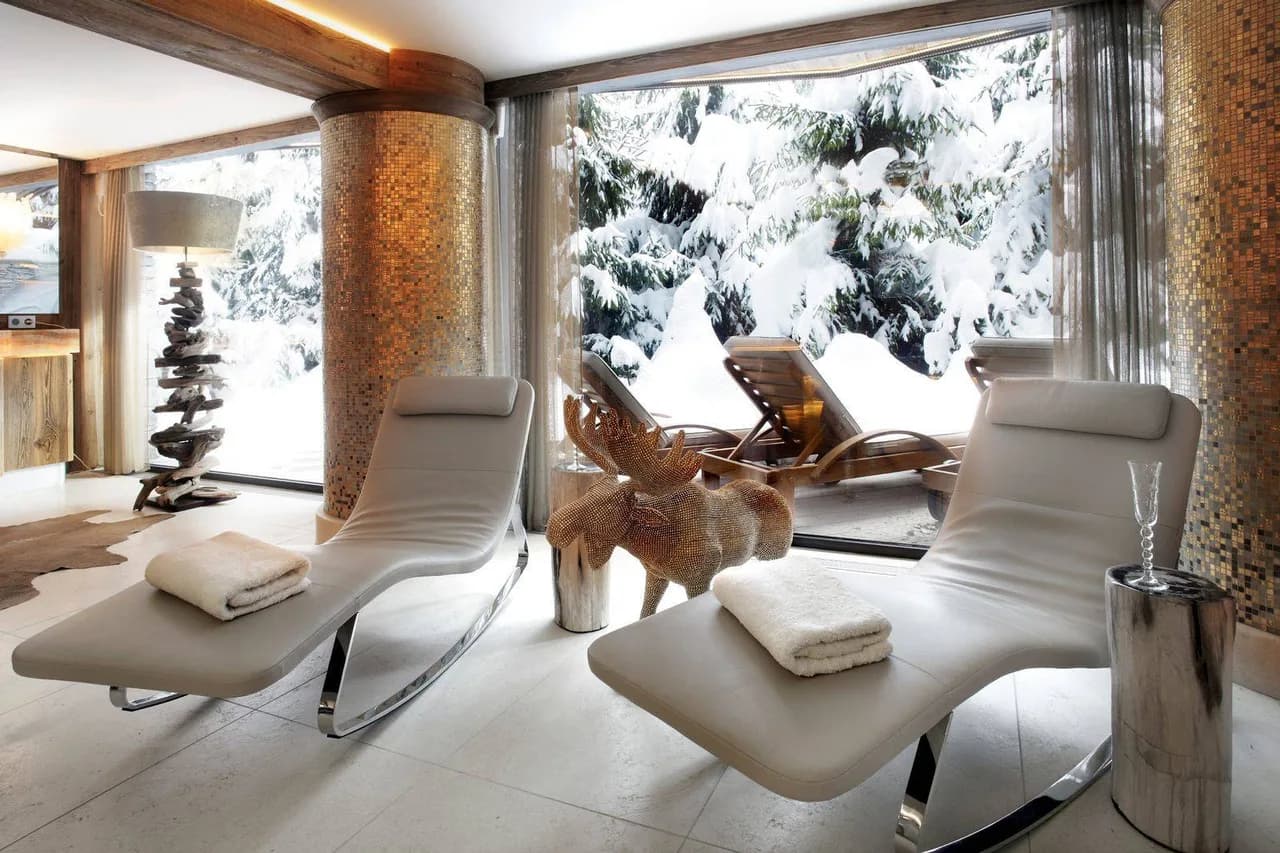 Chalet de Esquí Exclusivo en Courchevel con Acceso a Spa, foto 4