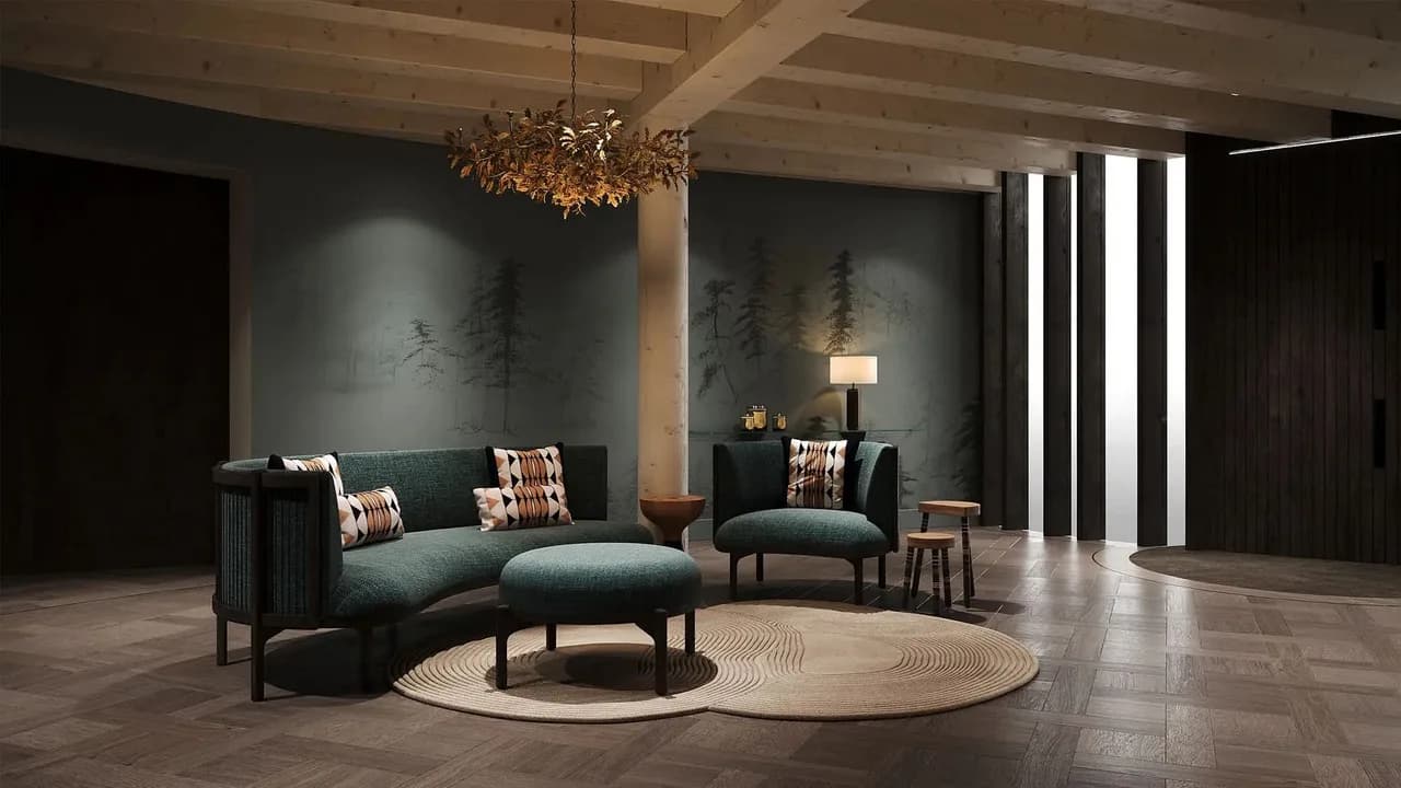 Neues modernes Design-Stadthaus in Zermatt