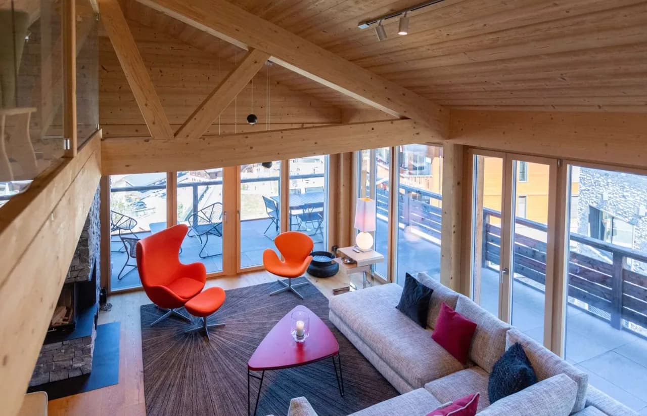 Luxuriöses Duplex in den Alpen mit Bergblick, Foto 5