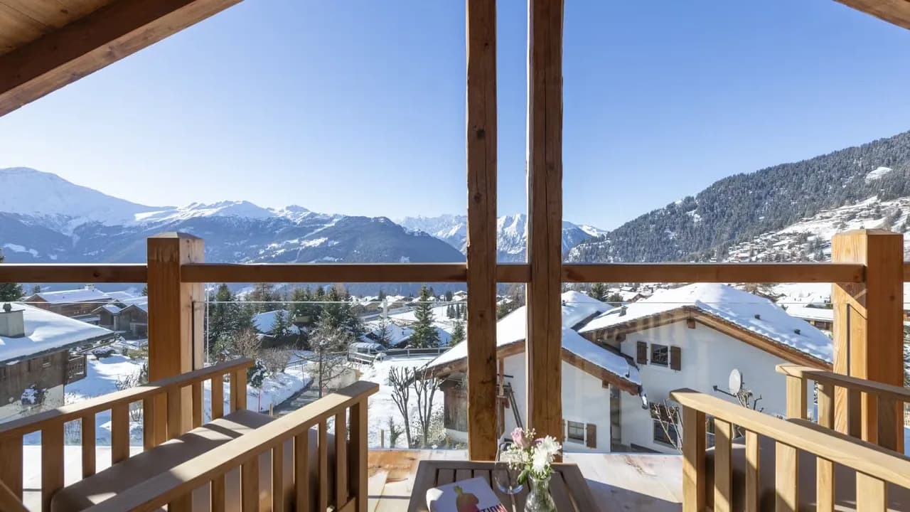 Chalet de Ski Avec Bain à Remous et Vues sur la Vallée, photo 4