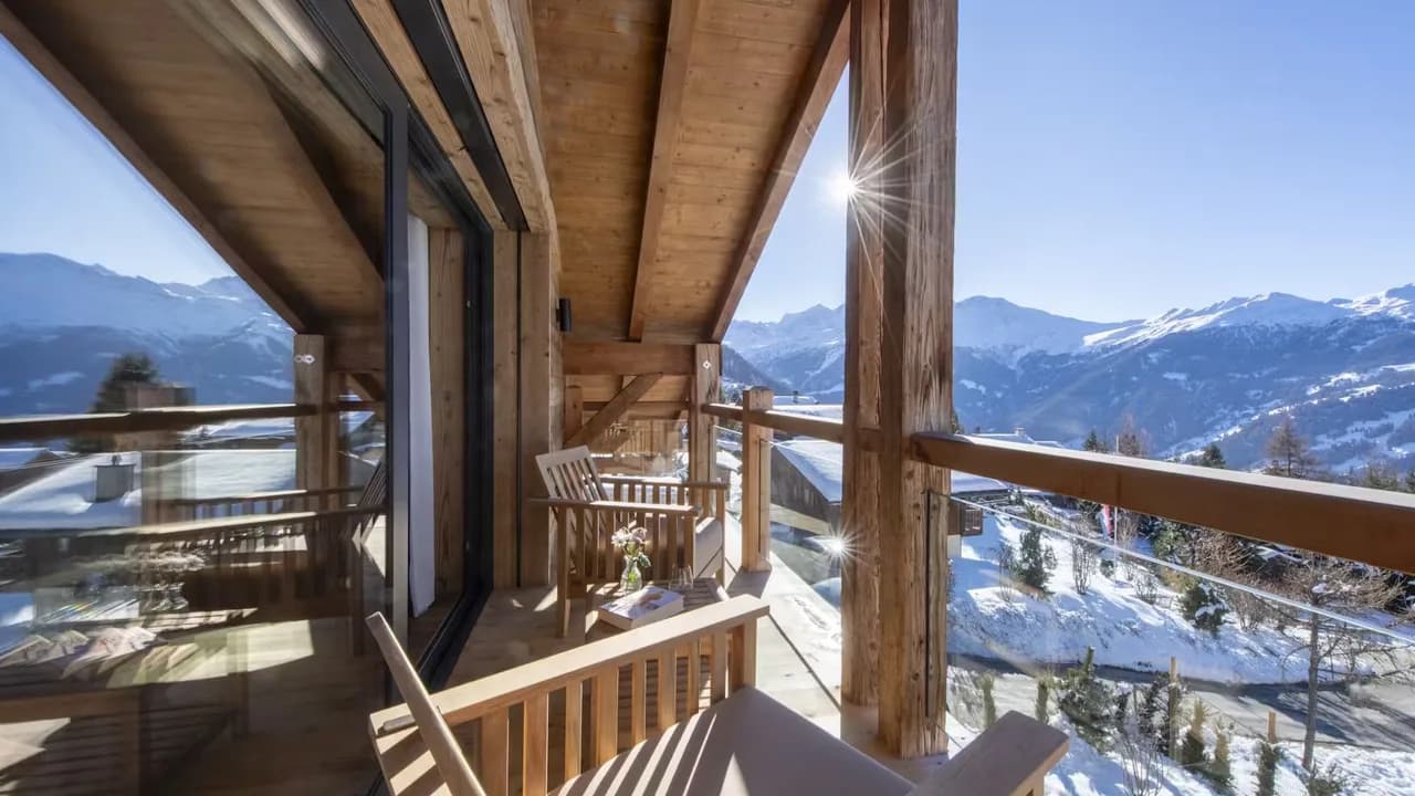 Chalet de Ski Avec Bain à Remous et Vues sur la Vallée, photo 5