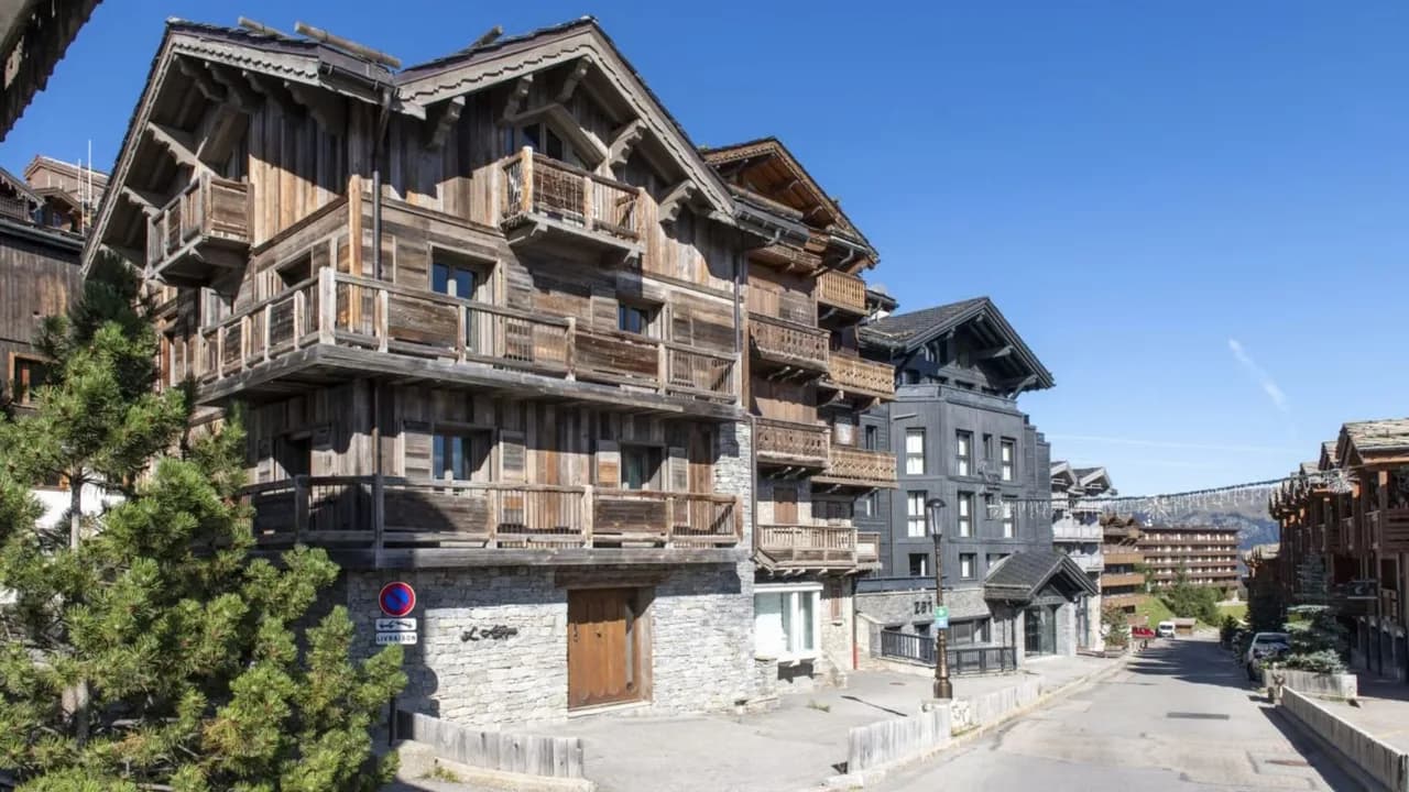 Estancia Escénica en Courchevel Con Jacuzzi