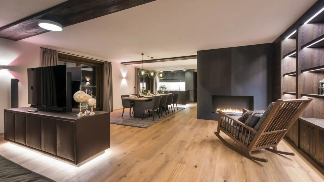 Retraite Alpine Élégante avec Sauna Privé, photo 5