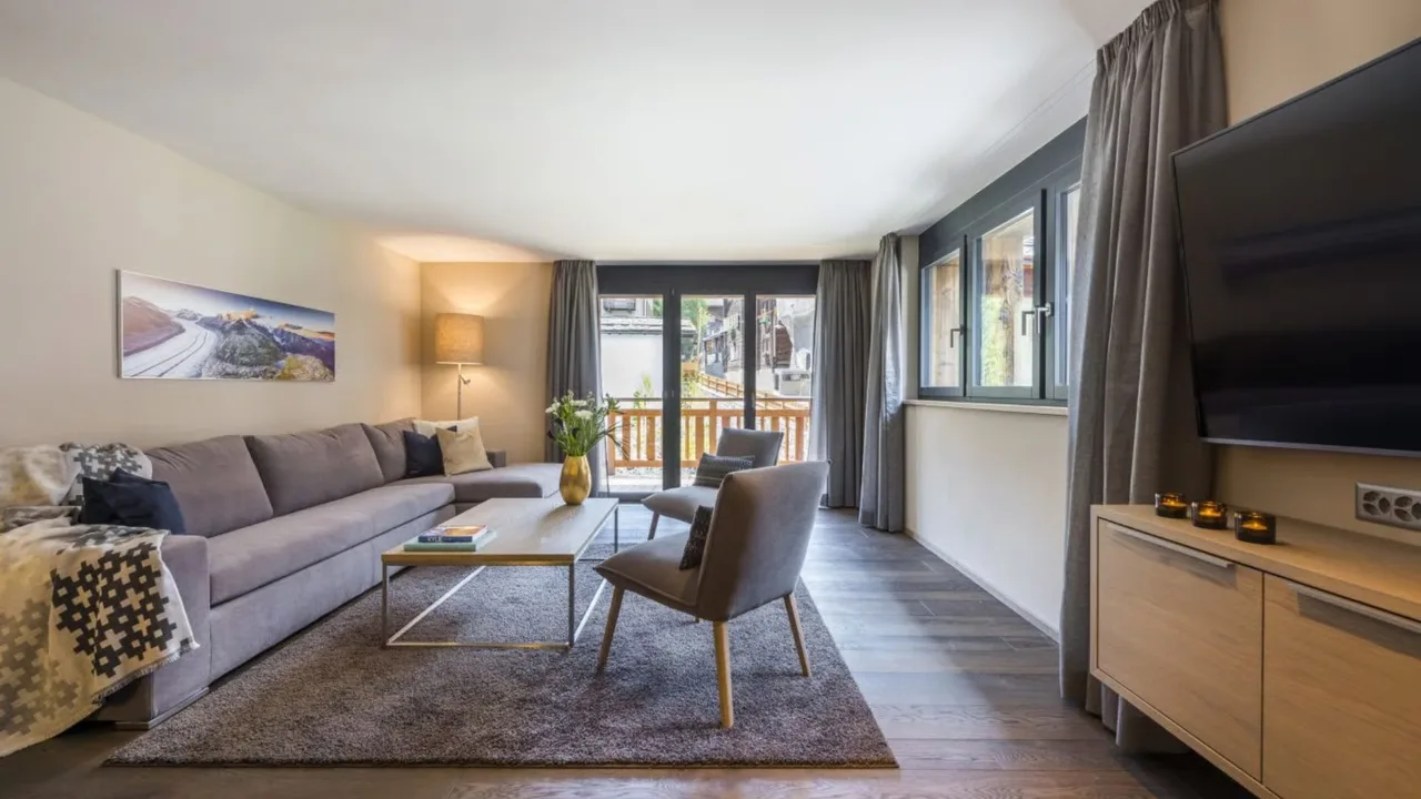 Apartamento Estiloso Con Vistas al Monte Matterhorn, foto 2