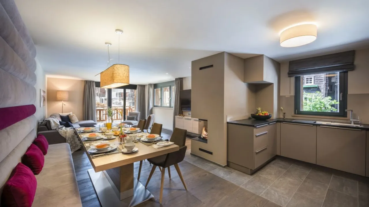 Apartamento Estiloso Con Vistas al Monte Matterhorn, foto 5