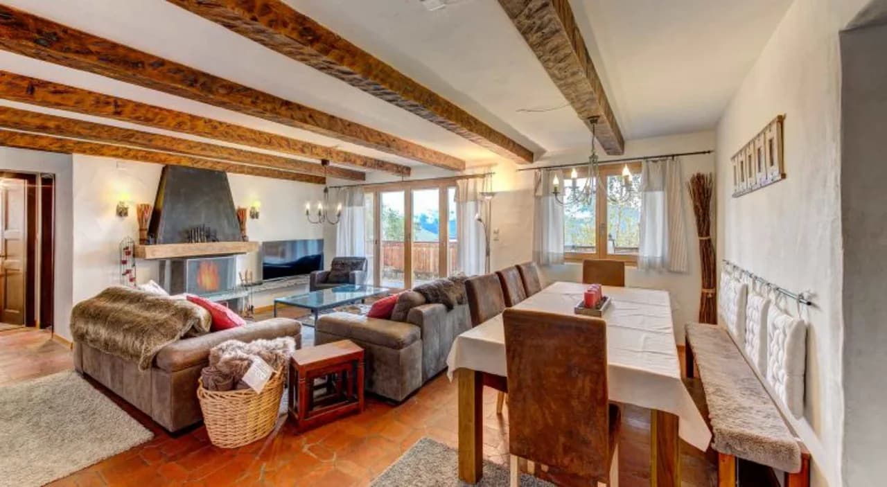 Appartement à Verbier Avec Cheminée et Vues, photo 3