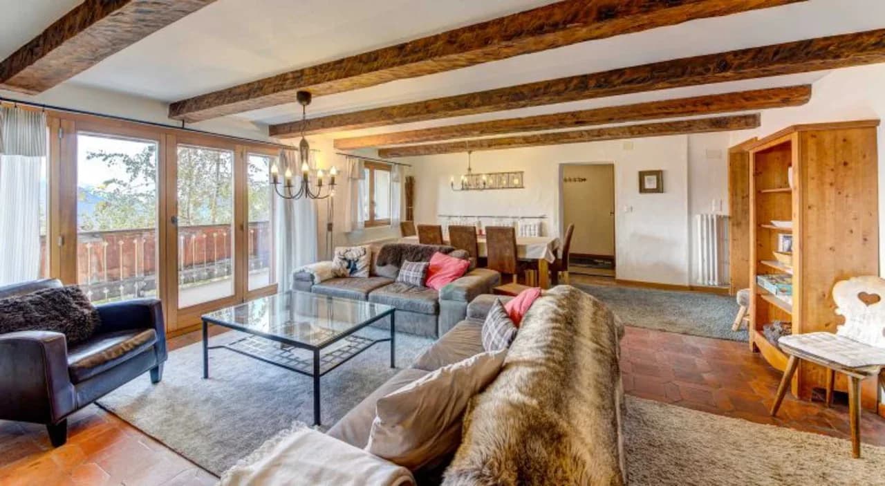 Appartement à Verbier Avec Cheminée et Vues, photo 4