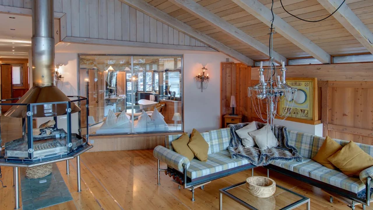 Brillante Apartamento con Vistas al Monte Matterhorn