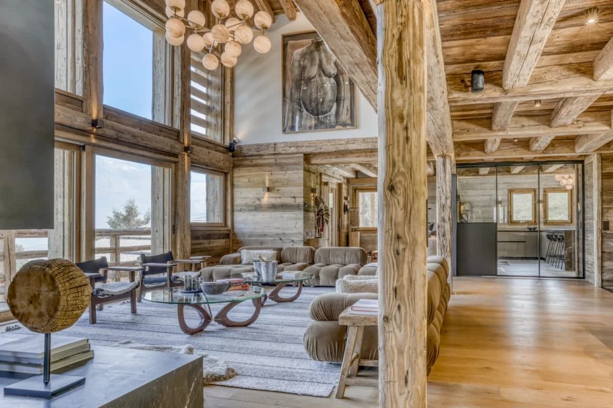 Chalet mit direktem Pistenzugang, Pool und Sauna, Foto 4