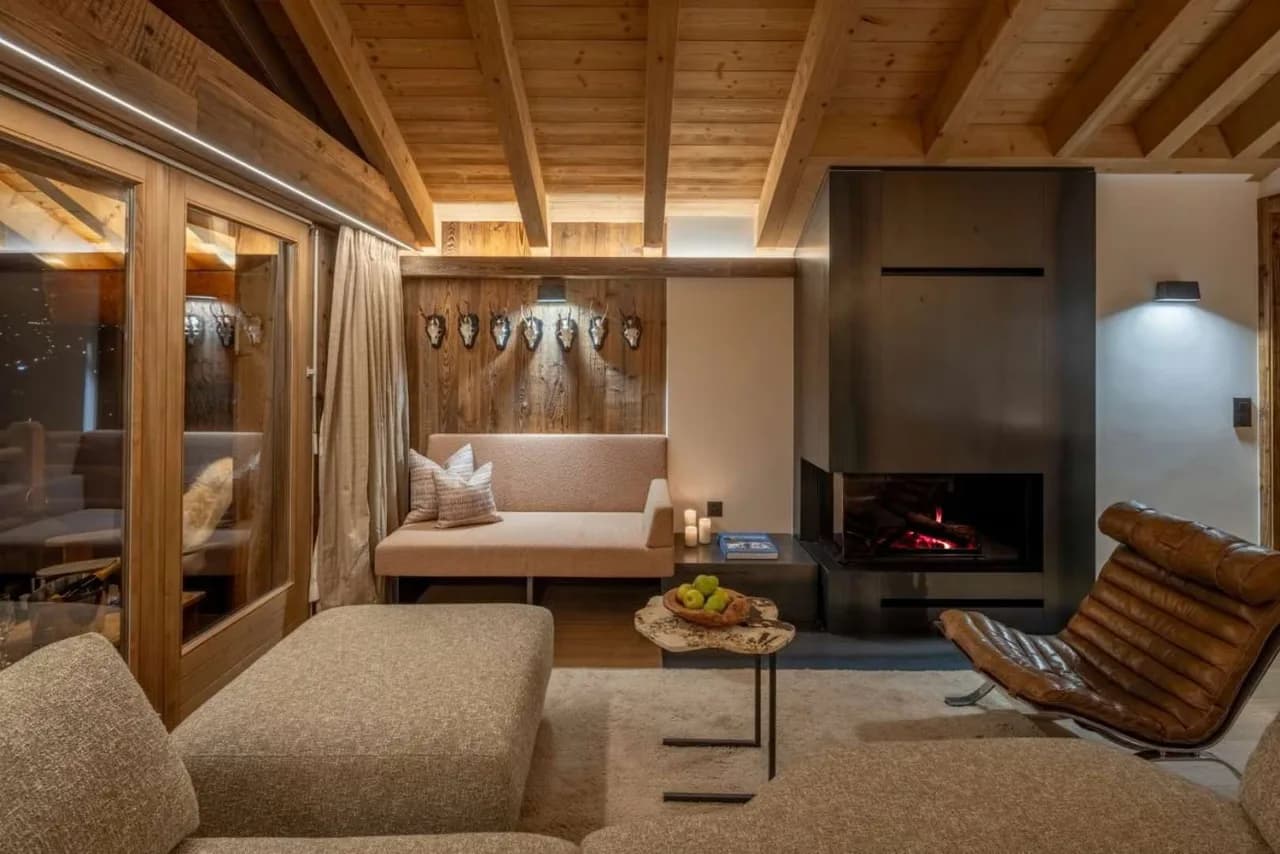Appartement Verbier Avec Balcon et Cheminée, photo 3